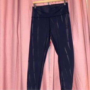 lululemon athletica Slate Blue Performance Leggings